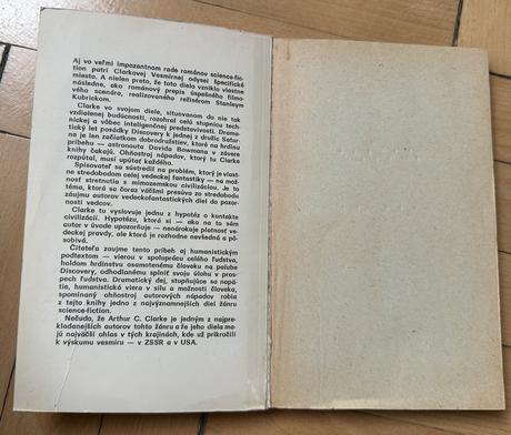 Kniha vesmírná odysea arthur c.clarke za 4eur,