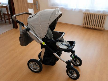 Kočík 3-kombinácia baby design dotty (béžovo-hnedý, baby design,baby design dotty