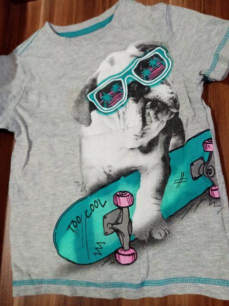 Tričko s buldogom, f&f,104