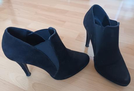 Cierne vysoke lodicky, deichmann,38