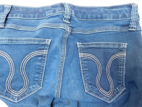 Luxusne damske trendy strečove rifle, 38