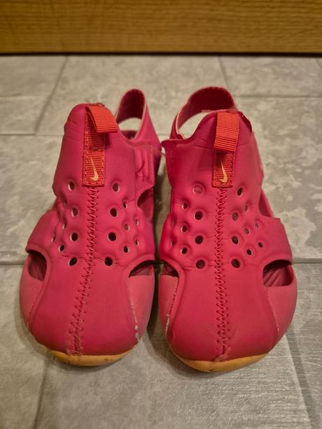 Červené papuče pre dievča nike 26, nike,26