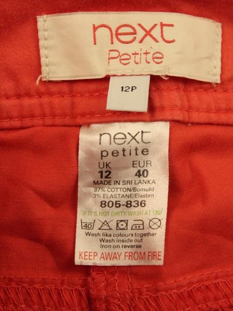 Letné nohavice next petite veľ. 40, next,40