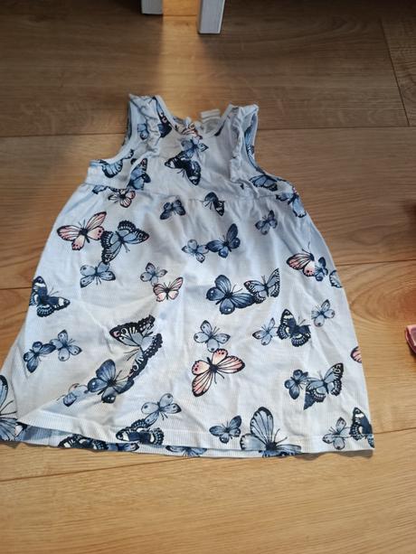 Balík šaty šatky na leto 1,5-2 roky, h&m,92
