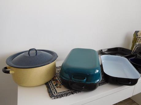 Samltované do kuchyne pekáče, hrnce, 