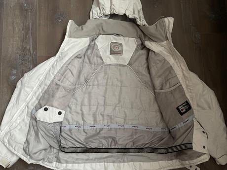 Biela vetrovka aj ako lyziarska, m