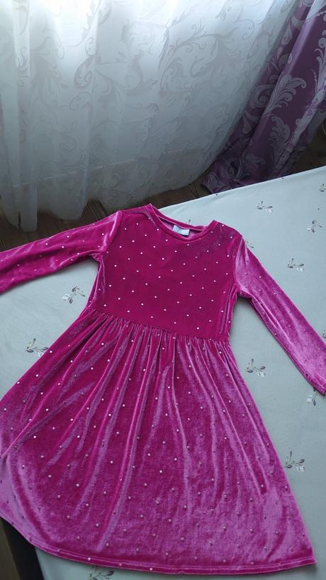 Krásne tmavoružové šaty značky matalan, matalan,146