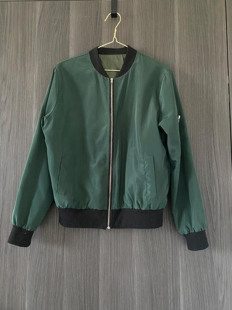 Tmavozelená bombera, xs