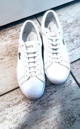Lacoste sneakers pravá koža, lacoste,41
