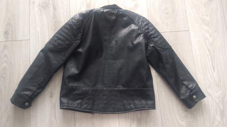 Koženková bunda, h&m,128