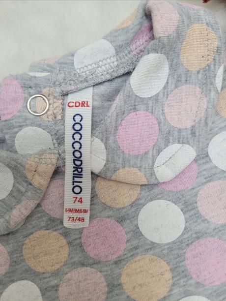Šaty coccodrillo - veľkosť 74 (6 - 9 mesiacov), coccodrillo,74