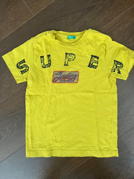 Tricko benetton vel.7-8, benetton,128