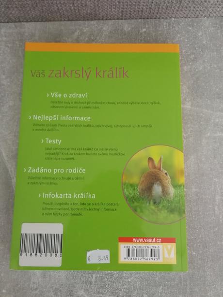 Kniha váš zakrslý králík,