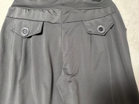 Sivé elastické háremové nohavice, l / m