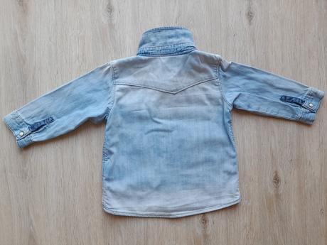 Rifľová košeľa, h&m,74