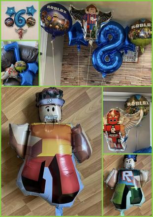 Balóny roblox - až 15/16/17/18 kusov, 