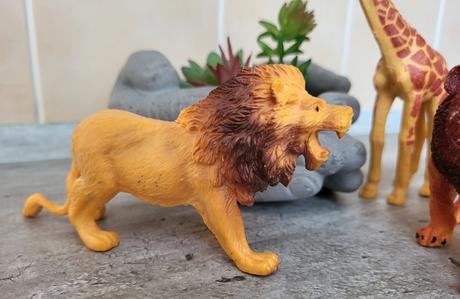 Safari zvieratá - 4 väčšie kusy, 