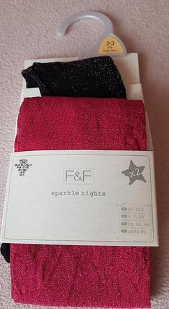 2x pančušky 98, f&f,98