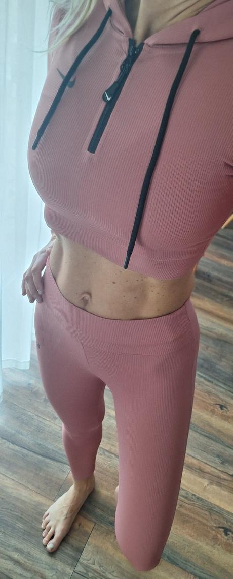 Komplet nike dry-fit leginy crop mikina  34/36, nike,s