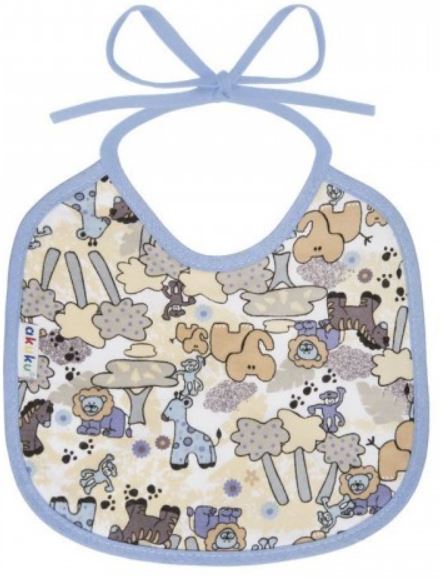 Akuku froté podbradník malý - viazaný, akuku