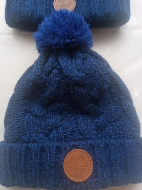 Zimné čiapky pre dvojičky, 98