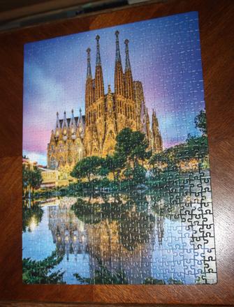 Puzzle sagrada familia 500,
