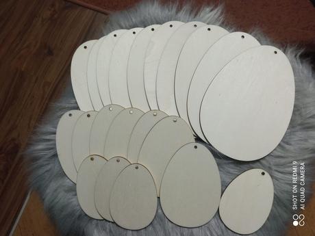 Drevene vajce na malovanie, 