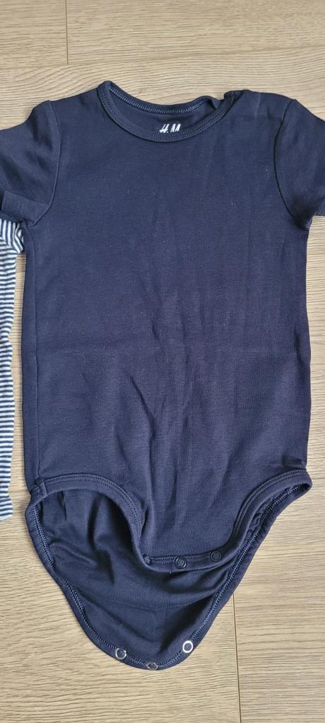 Body s krátkym rukávom  3ks, h&m,92