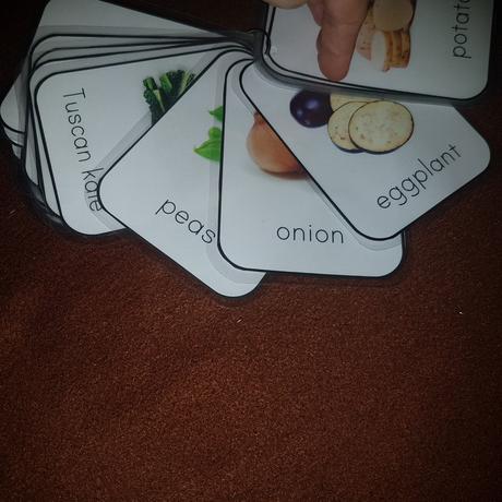 Kartičky zelenina v angličtine,