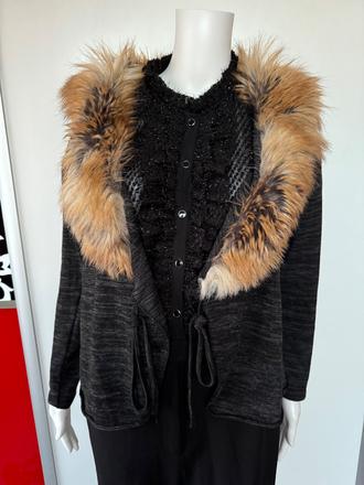 Sveter s kožušinu, m