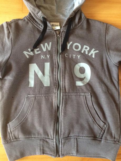 Chlapčenská mikina s kapucňou - veľ.134., glo-story,134