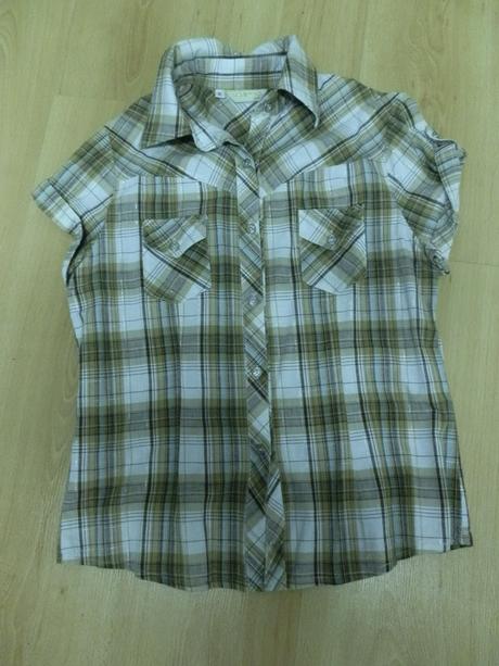 Košeľa so striebornou niťou, xl