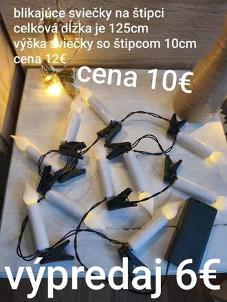 Sviečky blikajúce, 