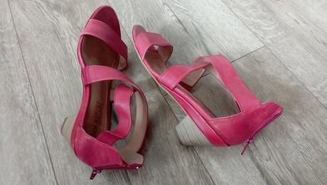 Kožené sandálky, lasocki,37