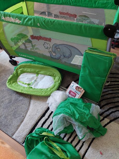 Cestovná postieľka caretero medio, šírka (cm): 75,dĺžka (cm): 120