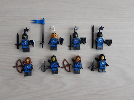 Predám lego mix nových figúrok black falcons, 