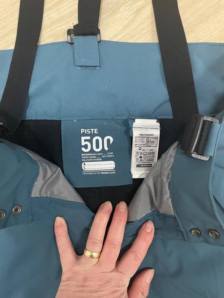 Chlapčenské lyžiarske nohavice 143-162 cm ako nove, decathlon,158