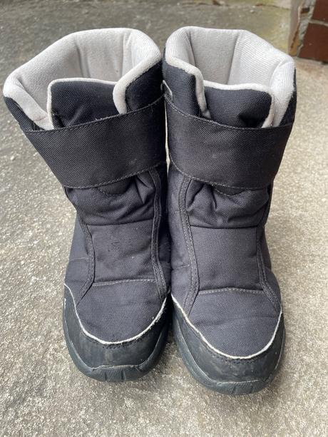 Nepremokavé zimné čižmy - snehule, quechua,34