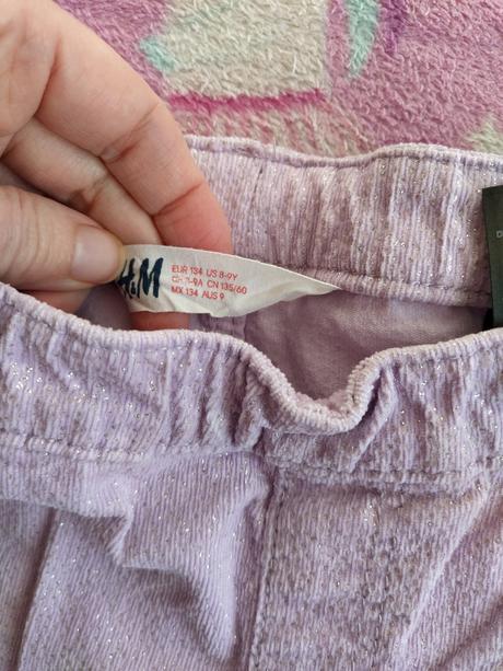 Kordove stretchove nohavice, h&m,134
