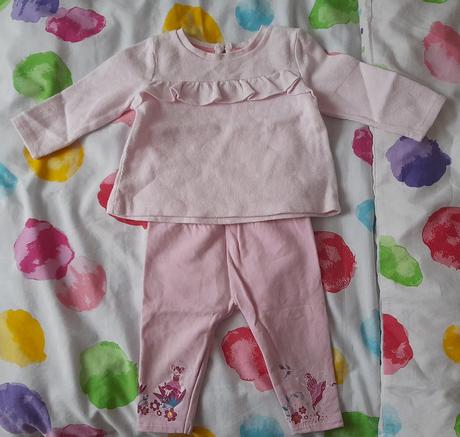 Dievcenske tricko + leginy, pepco,74