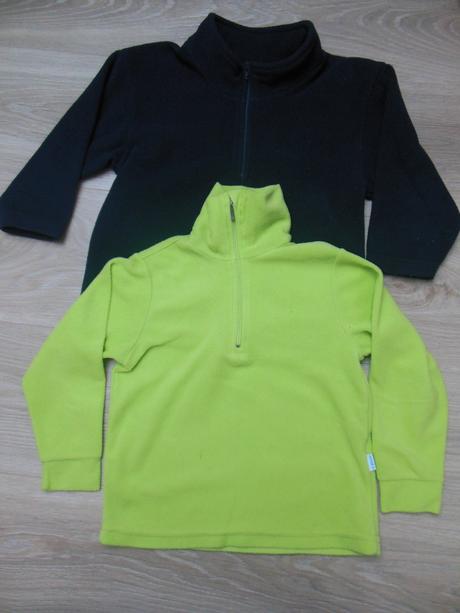 2 ks flísová mikinka, brugi,104