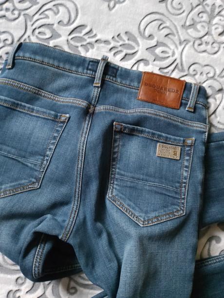 Zimné zateplené rifle dsquared2, 32