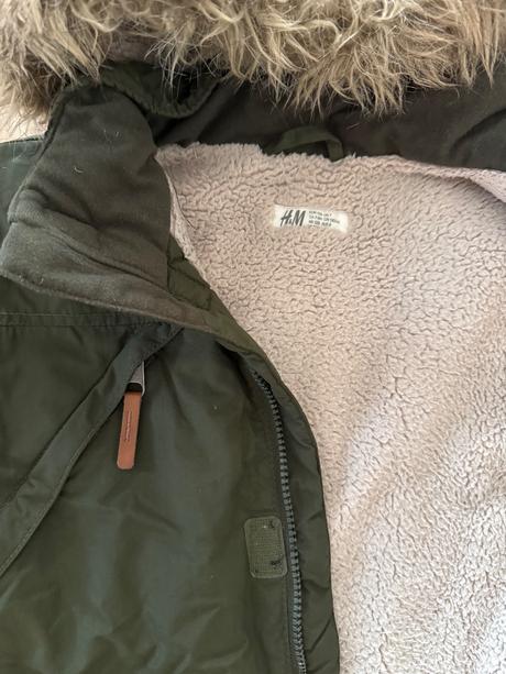 Zimná chlapčenská bunda h&m, h&m,128
