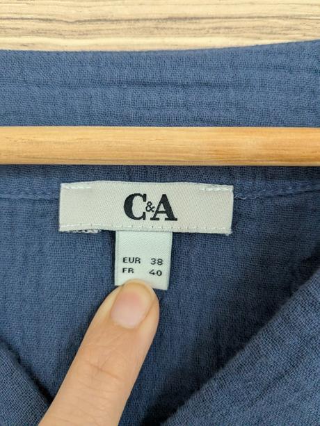 Muselinovy top, c&a,38