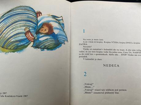 Stará retro kniha nedeľa ján uličiansky 1987, 