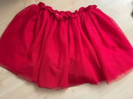 Sukňa červená 6-8 rokov, dopodopo,128