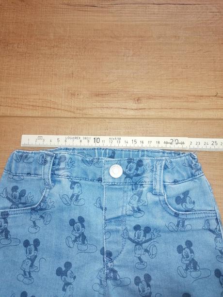 Mickey riflove kratasky 86/92, h&m,86