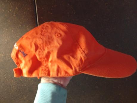 Oranžová šiltovka chlapčenská, 