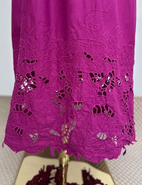 Šaty s madeira čipkou, h&m,s