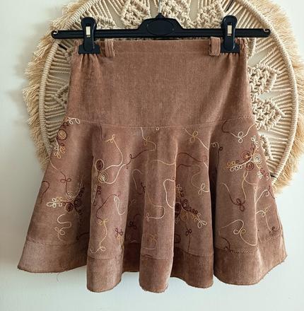 Menčestrová sukňa, xs